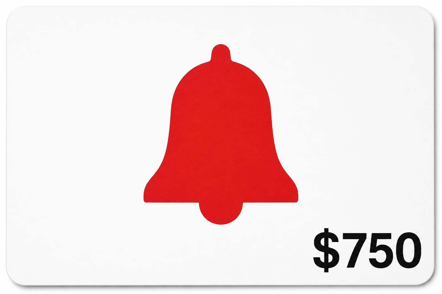 Trader Joe's $750 gift card